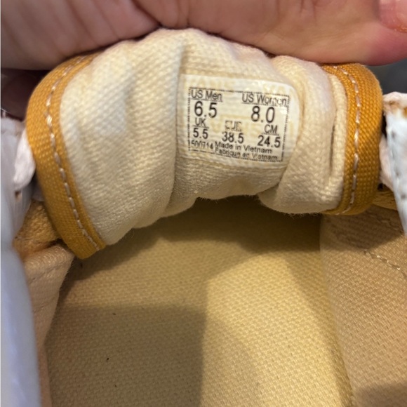 Vans Mustard Yellow Sneakers - Picture 3 of 7